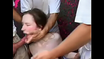 Teen'S Extreme Pleasure In A Gangbang (Full Video)