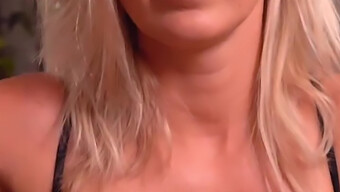 Tysk Skønhed Leonie Pur Forsinker Orgasme Med Handjob Og Pov-Action