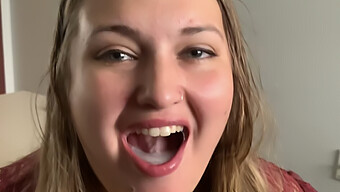 Pov Video Of Wife Giving Deepthroat And Smiling After Swallowing Cum