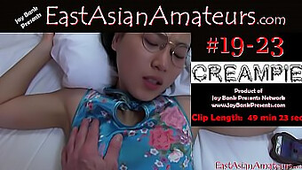 Jay Bank Dan June Liu Bergabung Untuk Sesi Creampie Rumahan Yang Panas