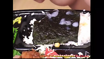 Japanese Teen Indulges In Sushi And Orgasm