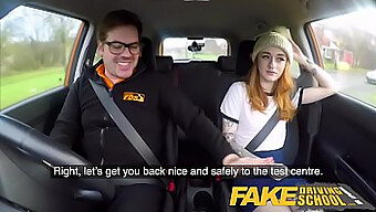 Ryan Ryder Teaches A Lesson In Pleasure At A Driving School