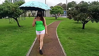 A Colombian Wife'S Exhibitionism: A Compilation Of Her Big Tits And Natural Boobs