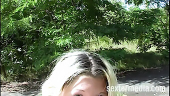 Young German Girl Gives An Outdoor Blowjob