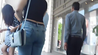 Mobiles And Tight Jeans: A Hot Indian Girl'S Video