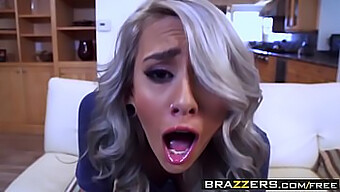 Brazzers Presents Janice Griffith In A Foot And Hand Job Scene