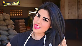 ¡devora Robles, Una Adolescente Colombiana Con Un Gran Trasero, Disfruta Del Sexo Oral Y Anal Hardcore Y Profundo!