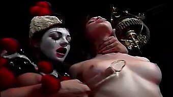 A Girl'S Erotic Fantasy Turns Into A Wild Lesbian Encounter With A Clown