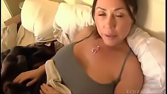 Sexy mature woman gives an oral and penetrative blowjob in first-person view