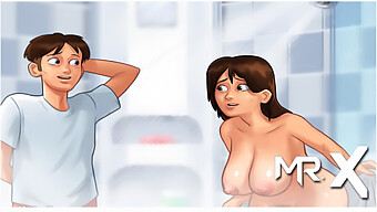 What Happens When A Young College Student Showers With His Mature Mother?