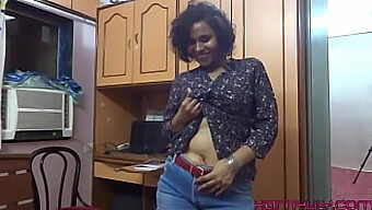 Hairy And Horny Indian Maid Masturbates To Squirt