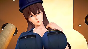 3d Hentai Game Featuring Horny Police Officer And Her Partner In Steamy Action