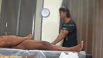 A Happy Ending Massage Was Captured By A Hidden Camera.