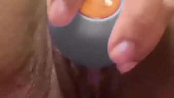 African Girl Gets Wild With Her Dildo And Shows Off Her Masturbation Skills