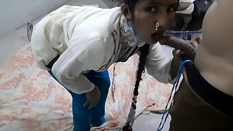 Deep Throat Experience With Indian Maid In Homemade Video