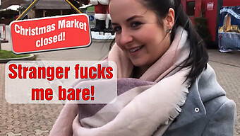 Rå Knull På Julmarknaden