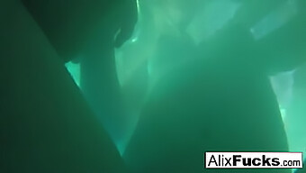 Alix And Jenna'S Secret Underwater Lesbian Encounter Captured On A Hidden Camera