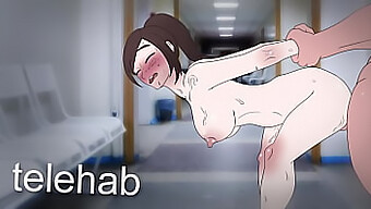 3D hentai sex med en indlagt pige fra togporno