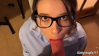 A Nerdy Worker Is Coerced Into Performing Oral Sex - Kinkycouple111