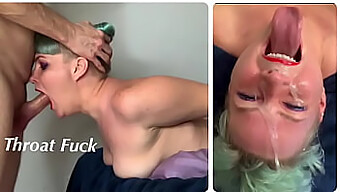 Amateur Stepdaughter Gives Deepthroat To Big Cock In Extreme Video