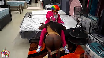 Customer Gets Fucked By A Furniture Salesman In A Public Store