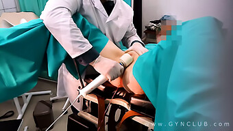 Doctor Conducts Bdsm Bondage On A Woman In Gynecological Setting