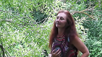 Sensual Dance In The Rain By Mature Amateur Natella