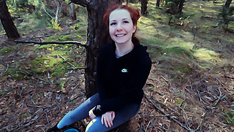 Teen Surprise Oral Pleasure In Woodland Setting