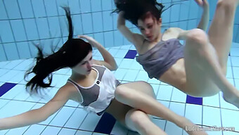 Aneta And Janka Indulge In Pool Play And Fetish Fun